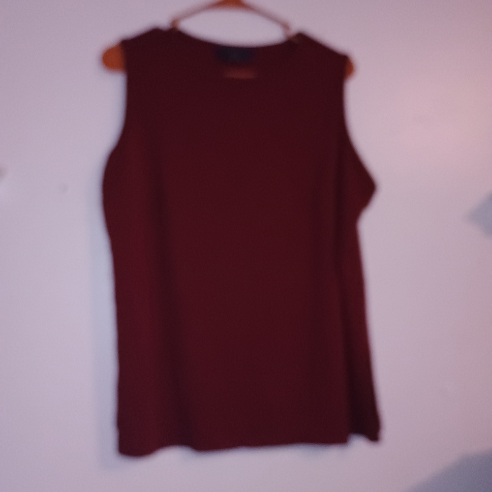 Venezia Rich Maroon Muscle Tee